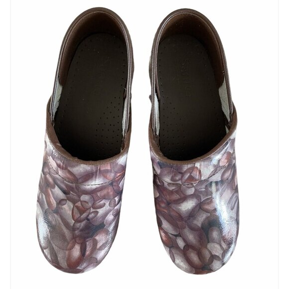 Sanita Danish Clogs The Original Clogs‎ Sz 38 Multicolor Bubble Print - Picture 4 of 9